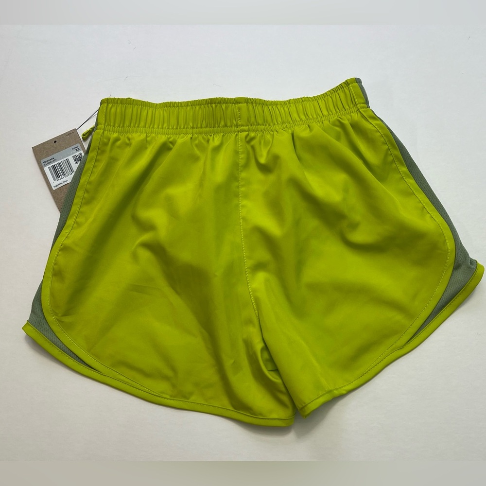 Nike Women's Dri-fit Tempo Track 3.5 Shorts in Bright Cactus Size: XS - NWT - Picture 2 of 11
